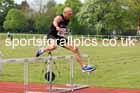 Senior Mens 400 metres Hurdles, 2023 North Eastern Track and Field Champs., Middlesbrough Sports Village, Middlesbrough. Photo: David T. Hewitson/Sports for All Pics